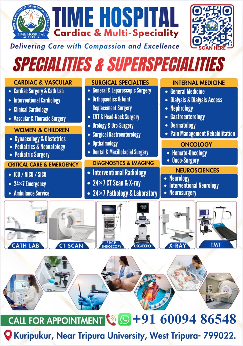 TIME Hospital specialities and super-specialities poster